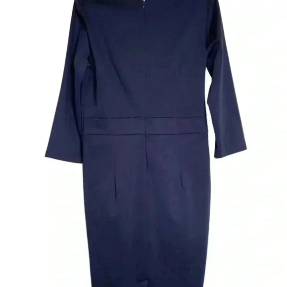 (2 for $15) MIUSOL Women's Blue Dress- Midi- Size Large - with Bow - Picture 9 of 14